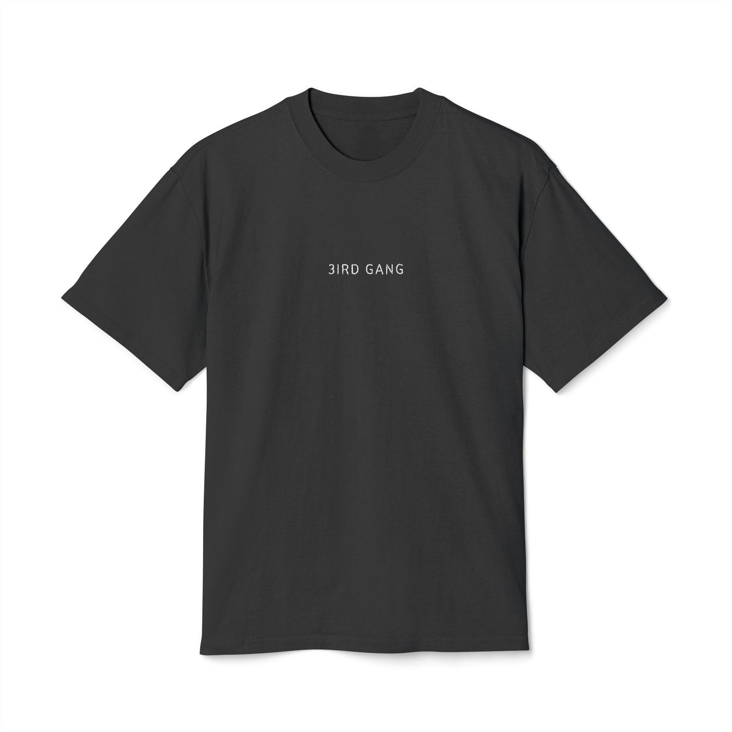 Bird Gang Tee – White Stitch